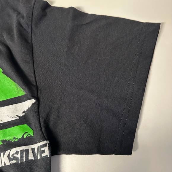 Men’s Quicksilver Medium Black T-shirt - NWT - Picture 4 of 7